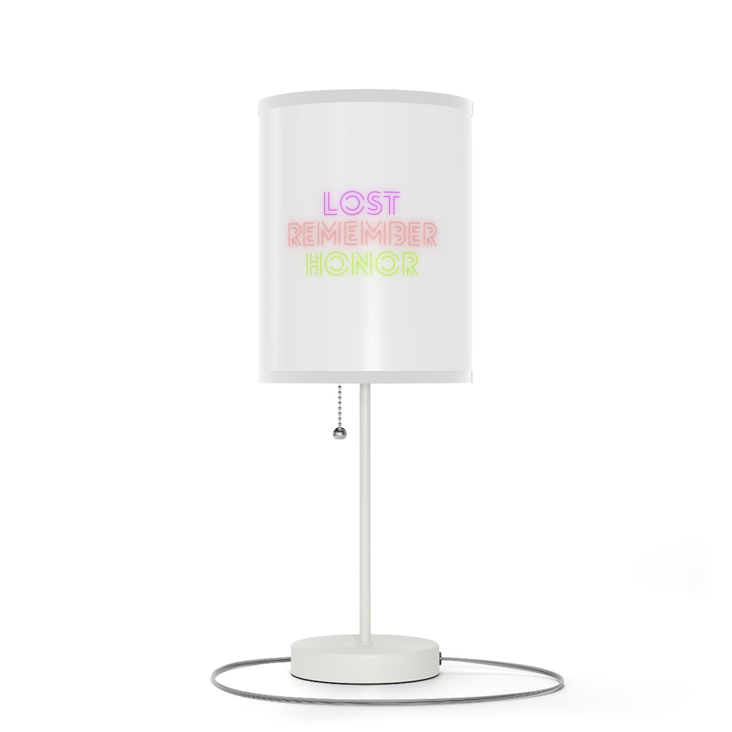 Lamp on a Stand, US|CA plug: Fishing White 