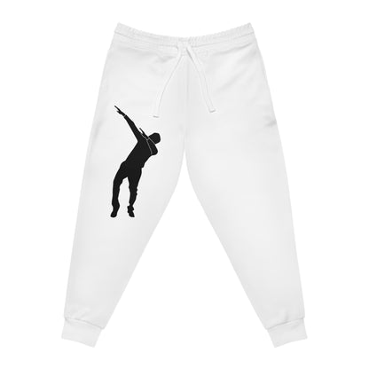 Athletic Joggers: Dance White