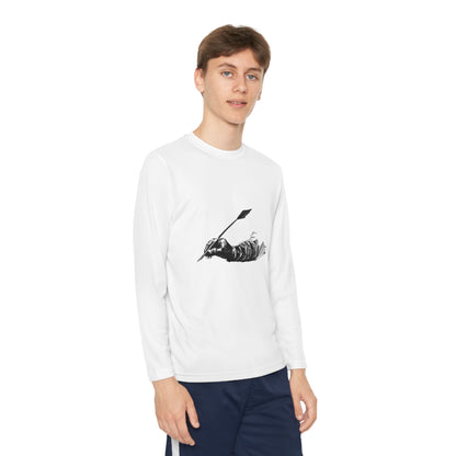 Youth Long Sleeve Competitor Tee: Writing