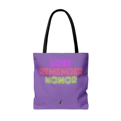 Tote Bag: Music Lite Purple