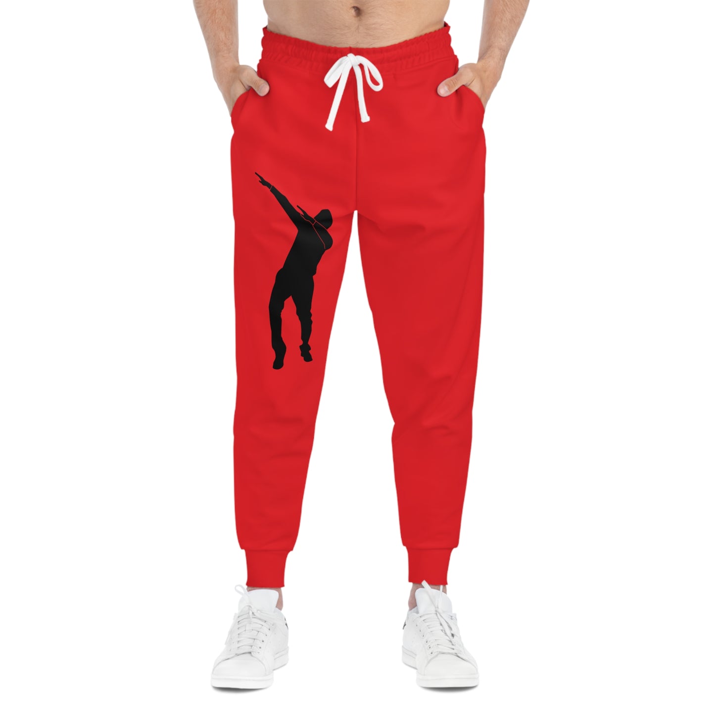 Athletic Joggers: Dance Red