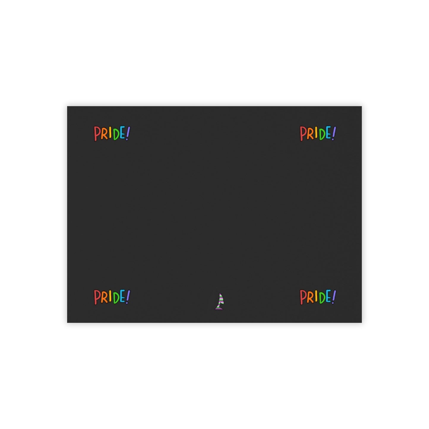 Post-it® Note Pads: LGBTQ Pride Black