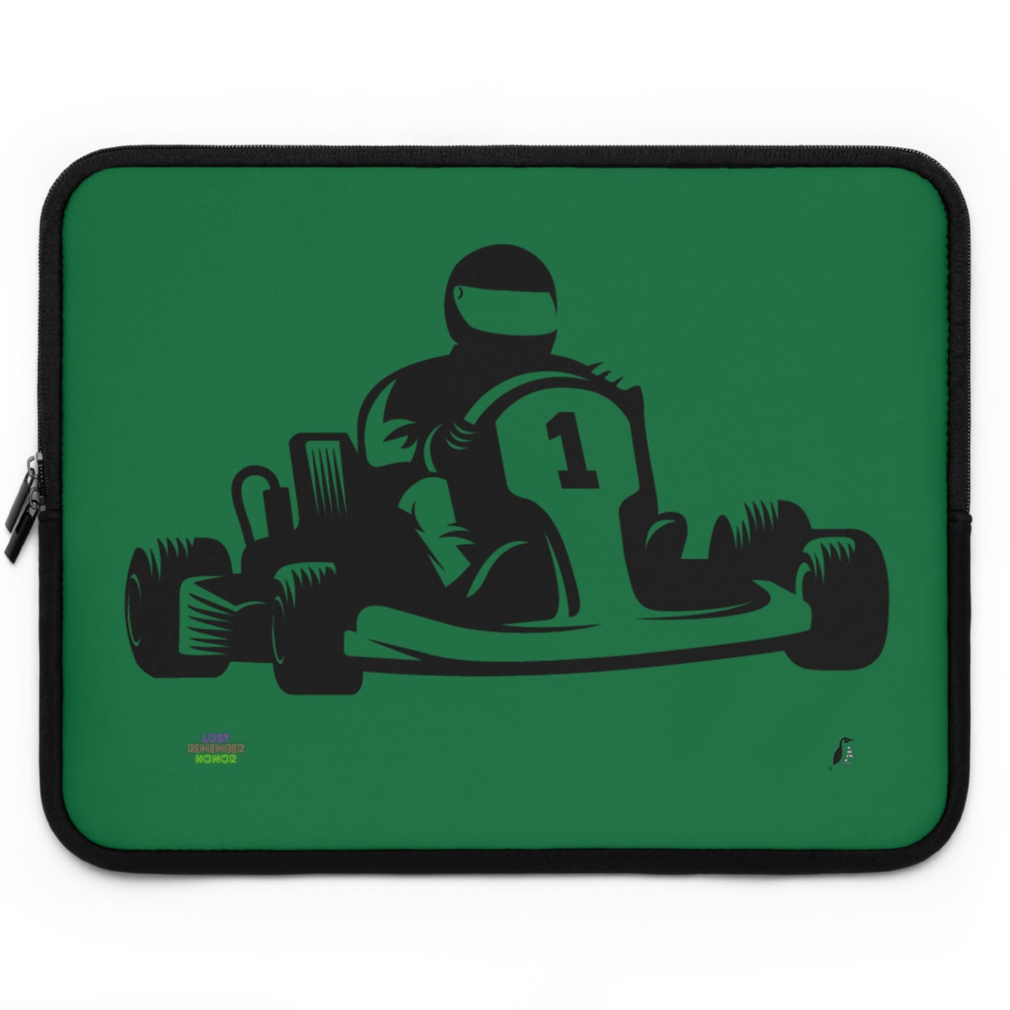 Laptop Sleeve: Racing Dark Green