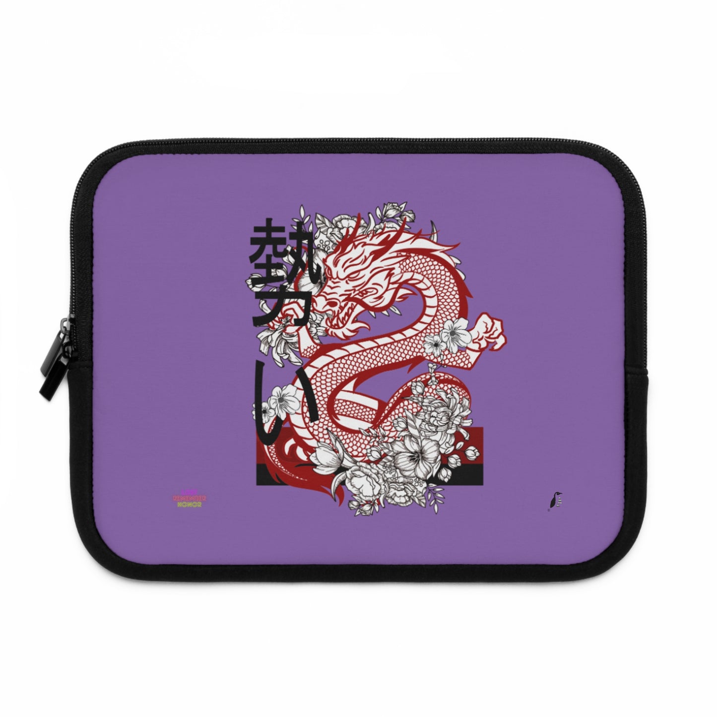 Laptop Sleeve: Dragons Lite Purple