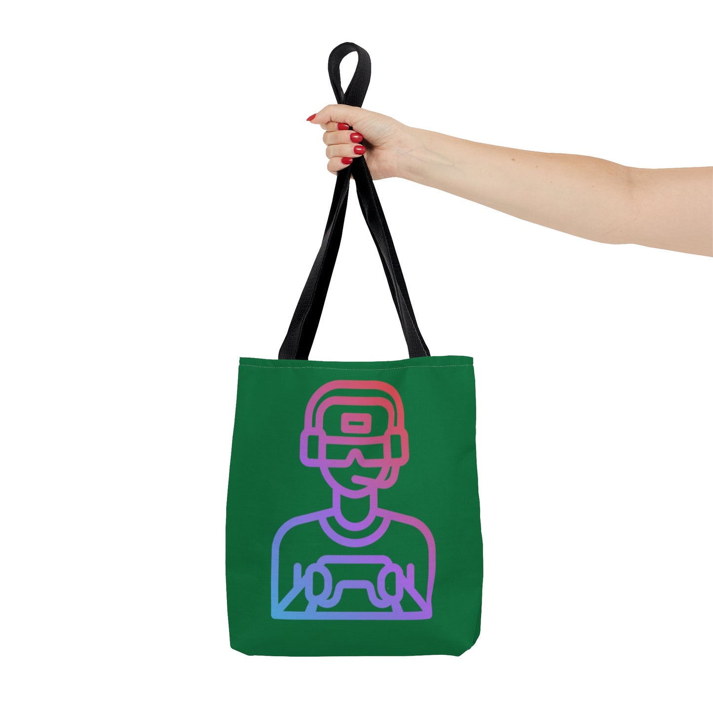 Tote Bag: Gaming Dark Green