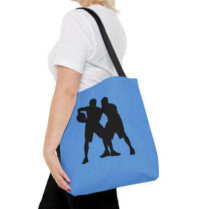 Tote Bag: Basketball Lite Blue