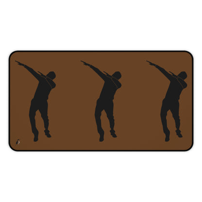 Desk Mat: Dance Brown