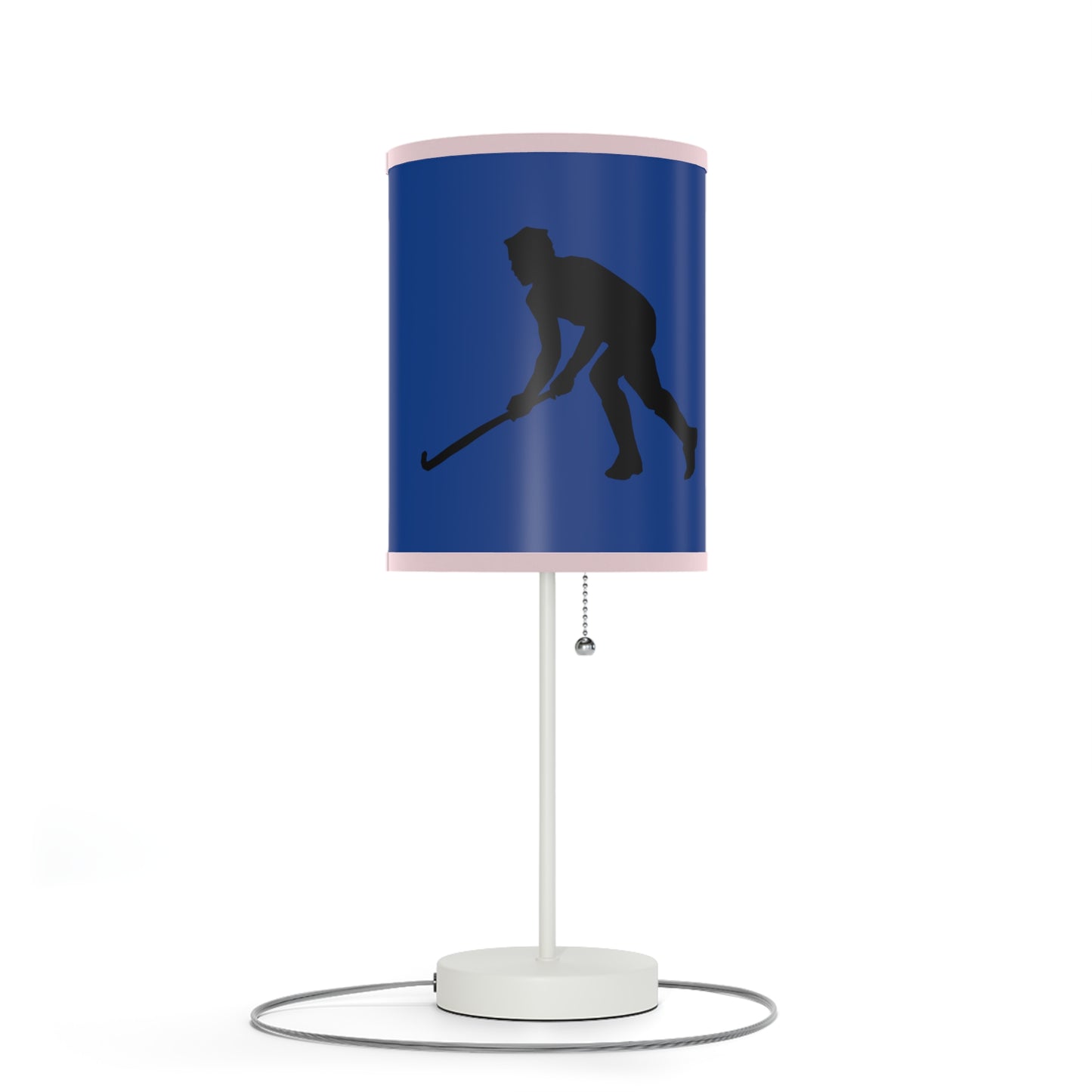 Lamp on a Stand, US|CA plug: Hockey Dark Blue