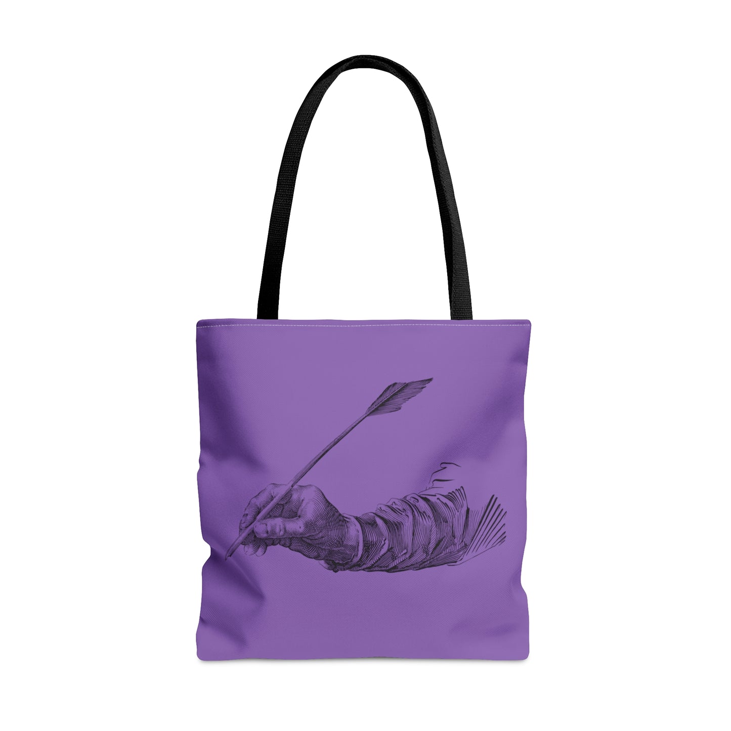 Tote Bag: Writing Lite Purple