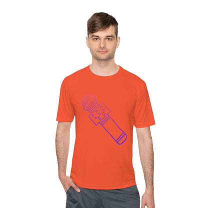 Moisture Wicking Tee: Music #1