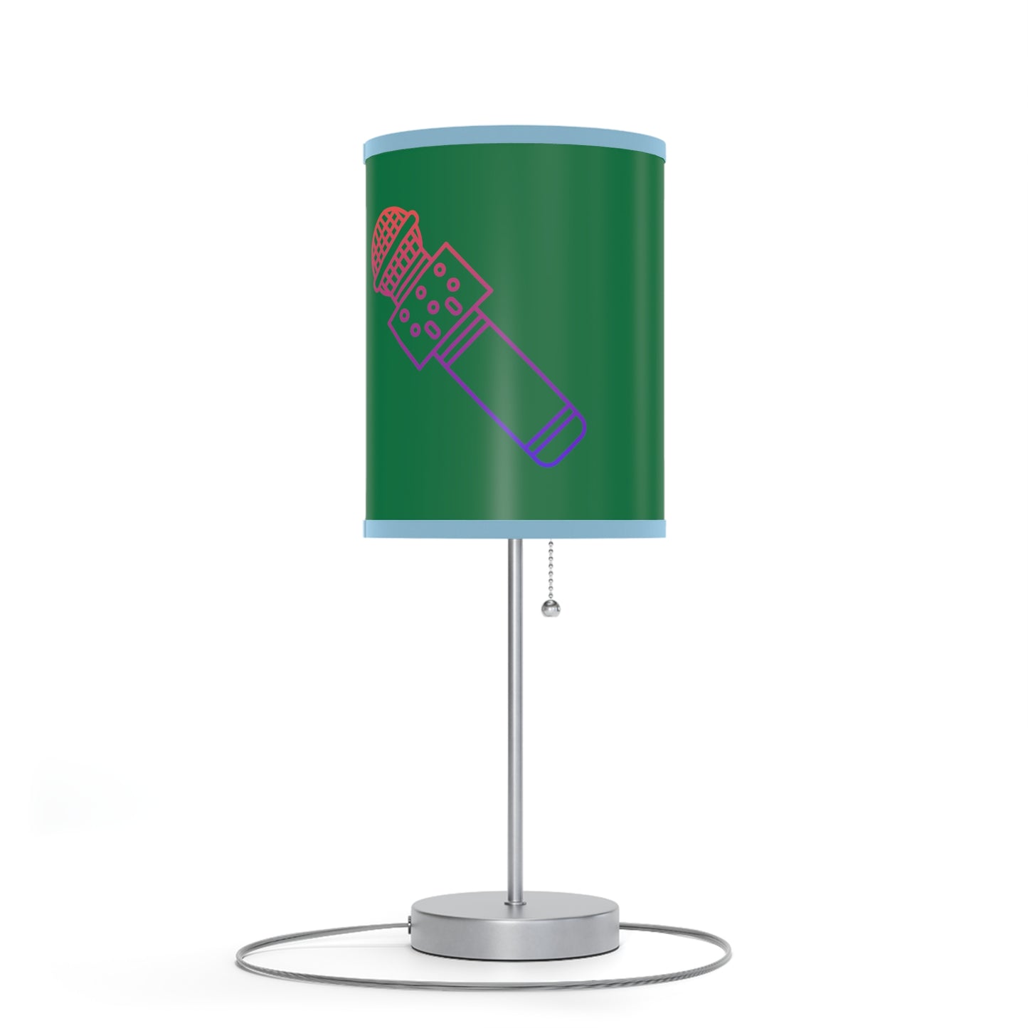 Lamp on a Stand, US|CA plug: Music Dark Green 