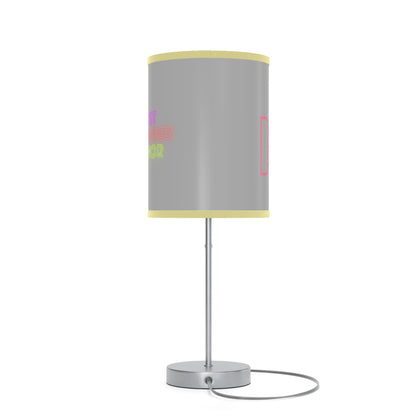 Lamp on a Stand, US|CA plug: Fight Cancer Lite Grey