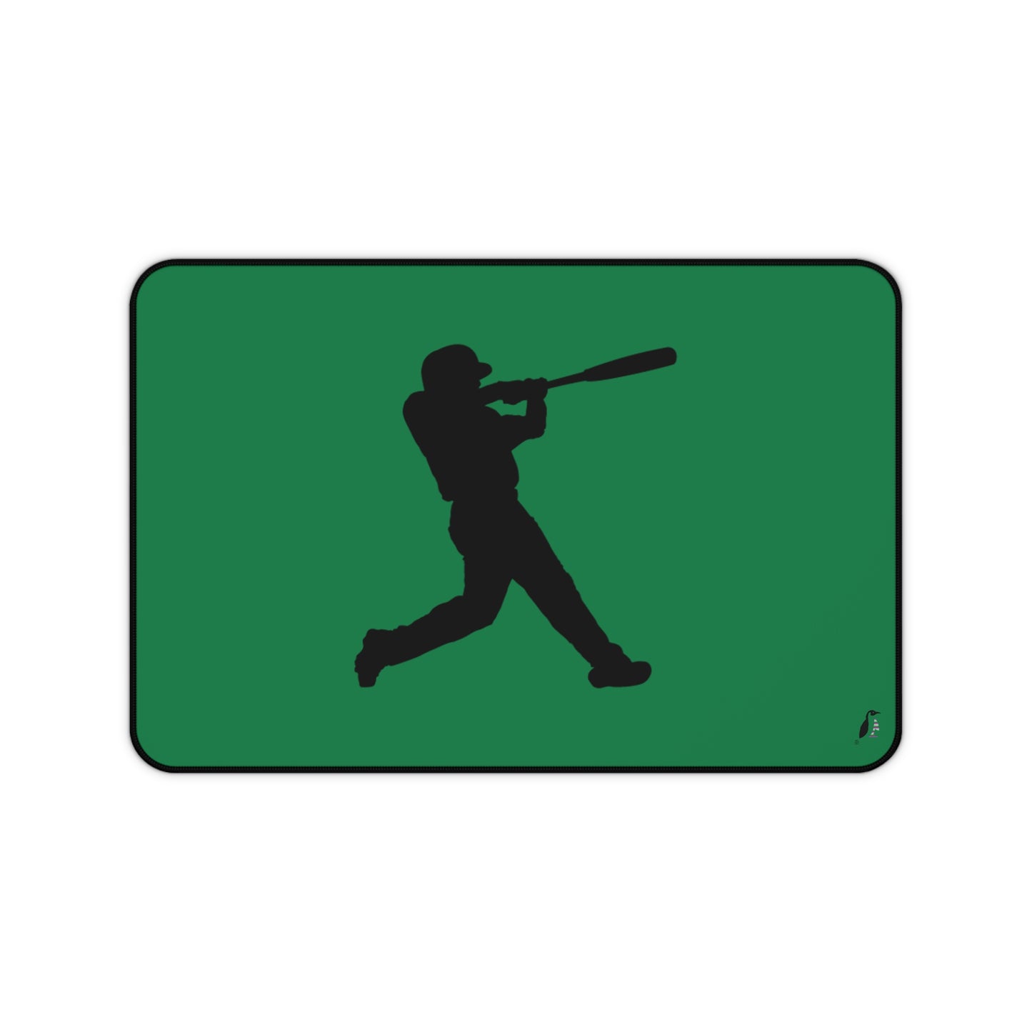 Desk Mat: Baseball Dark Green