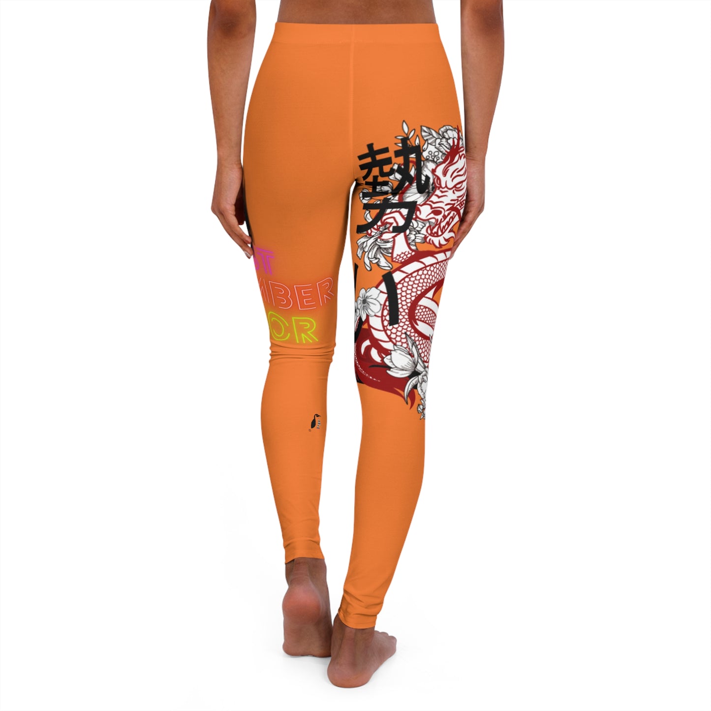 Women's Spandex Leggings: Dragons Crusta