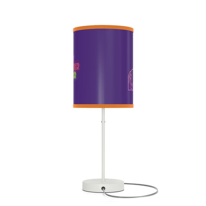 Lamp on a Stand, US|CA plug: Bowling Purple