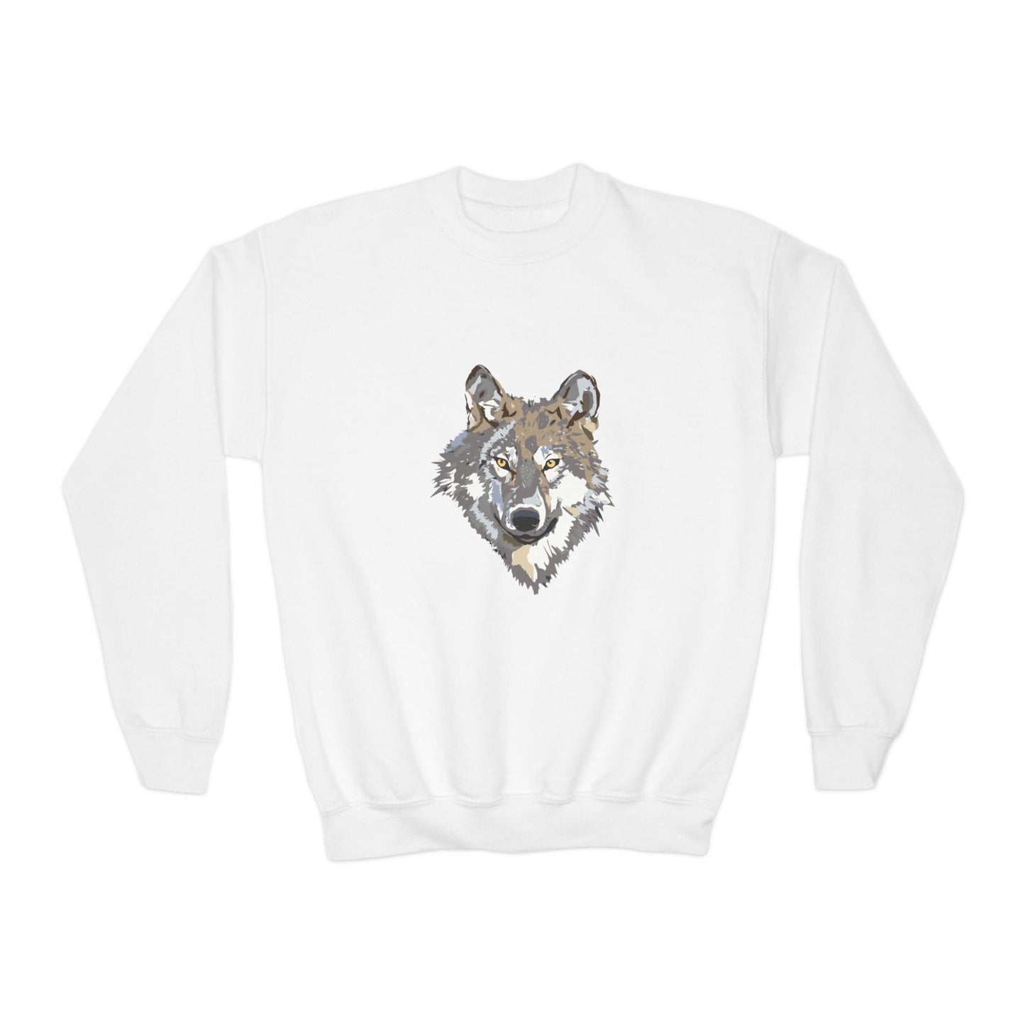 Youth Crewneck Sweatshirt: Wolves