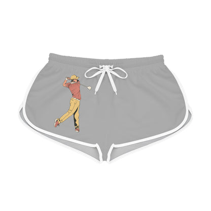 Women's Relaxed Shorts: Golf Lite Grey