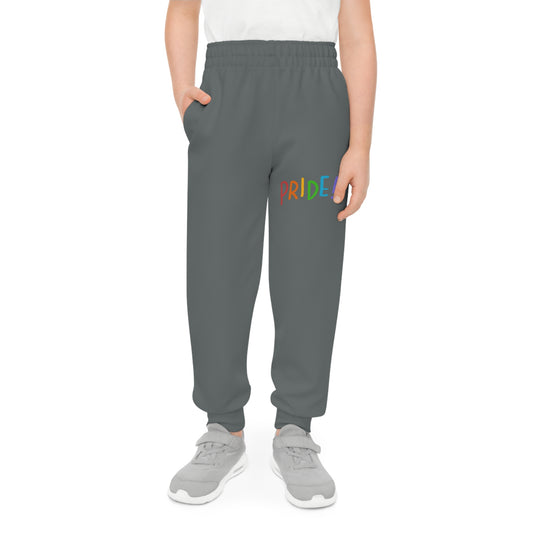 Youth Joggers: LGBTQ Pride Dark Grey