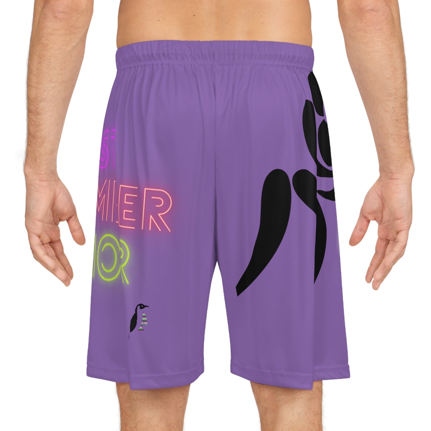 Basketball Shorts: Wrestling Lite Purple