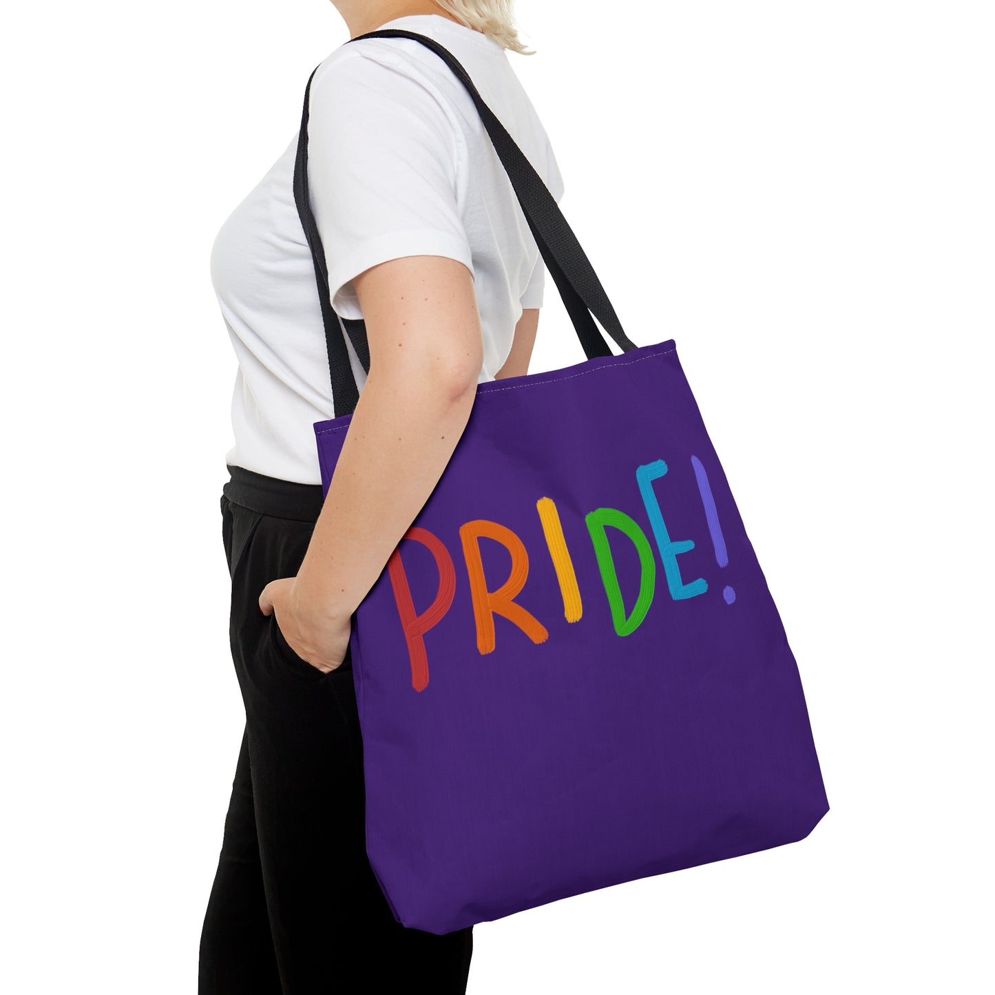 Tote Bag: LGBTQ Pride Purple