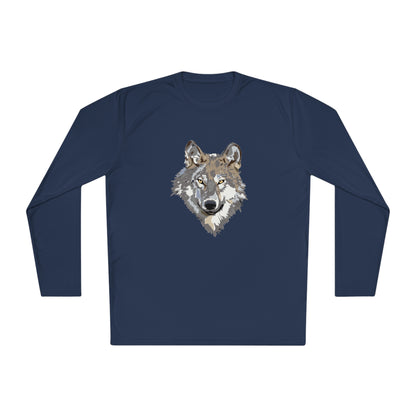 Lightweight Long Sleeve Tee: Wolves #2