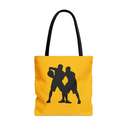 Tote Bag: Basketball Yellow