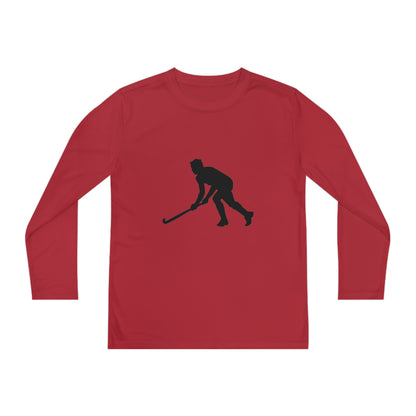 Youth Long Sleeve Competitor Tee: Hockey 