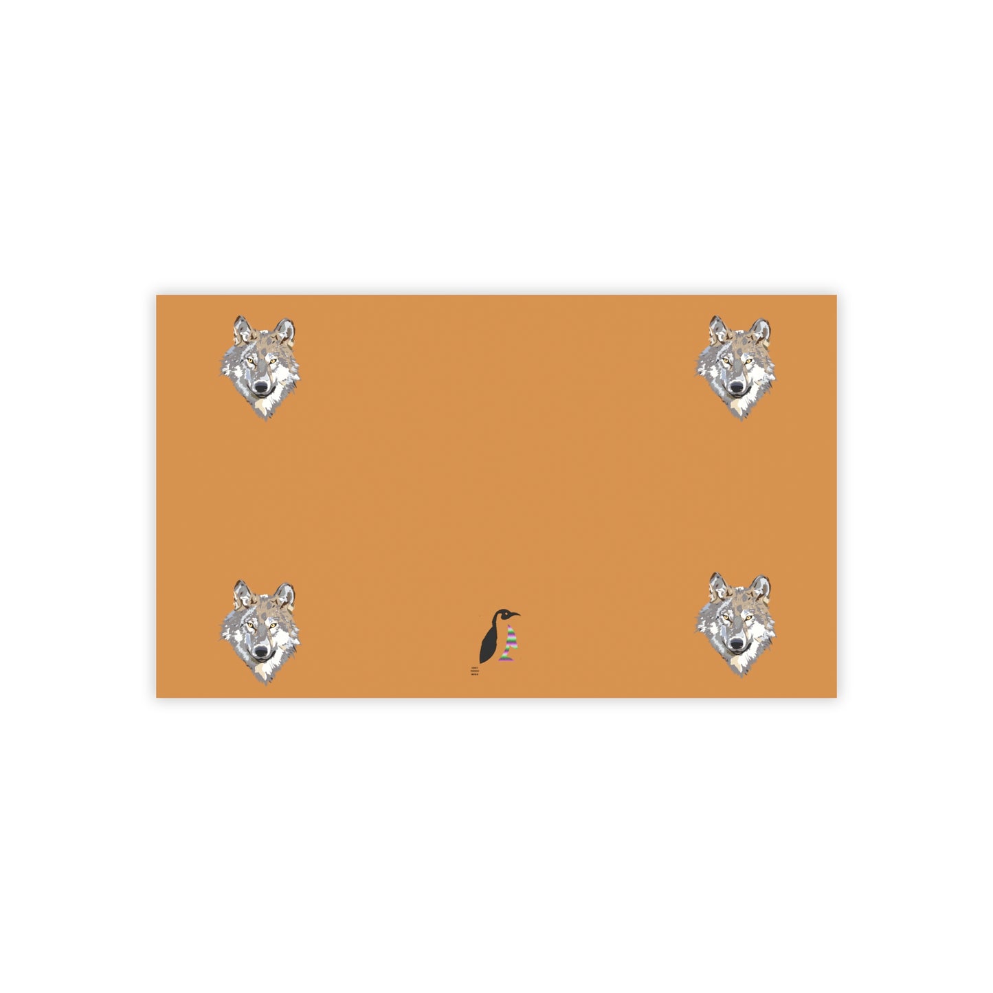 Post-it® Note Pads: Wolves Lite Brown