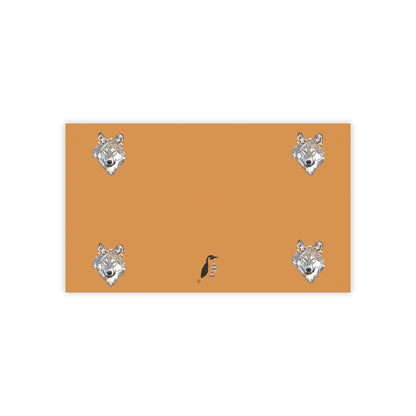 Post-it® Note Pads: Wolves Lite Brown