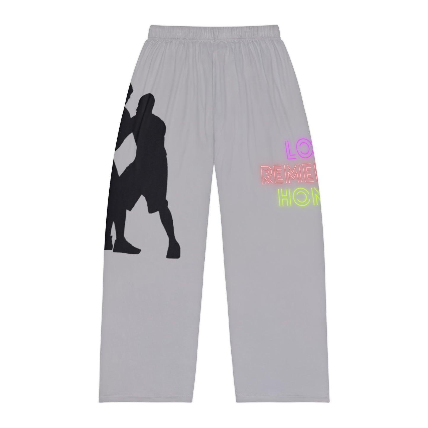 Men's Pajama Pants: Basketball Lite Grey