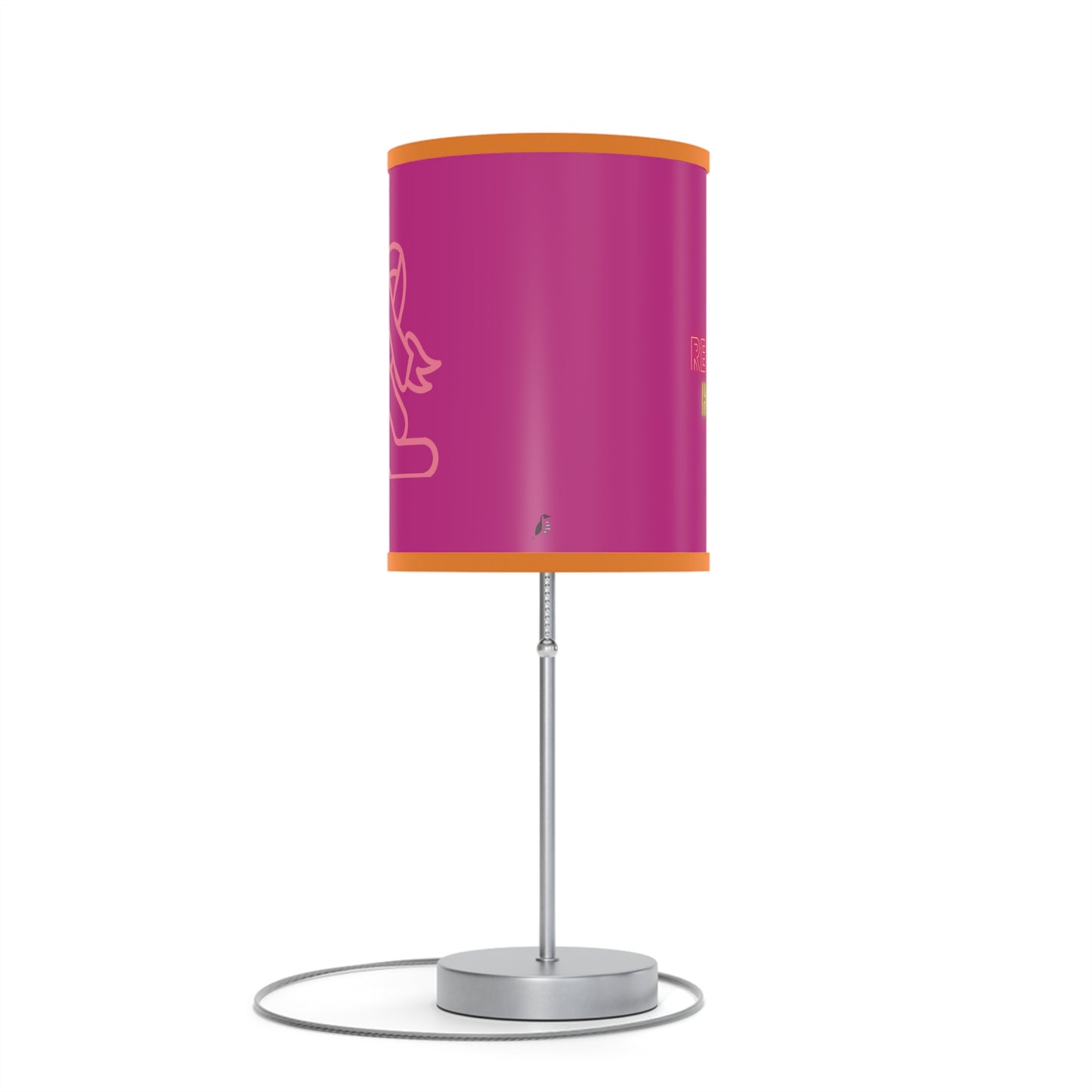 Lamp on a Stand, US|CA plug: Fight Cancer Pink