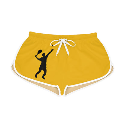 Women's Relaxed Shorts: Tennis Yellow