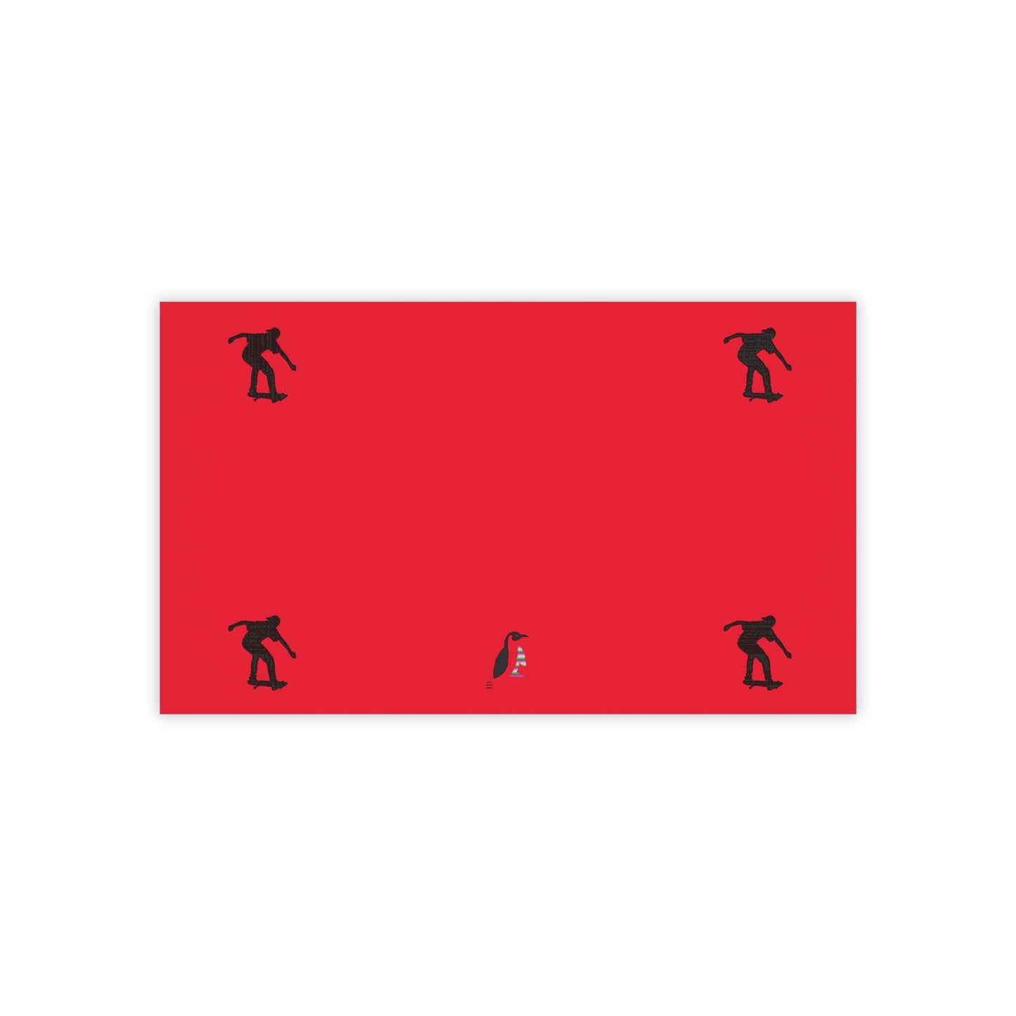 Post-it® Note Pads: Skateboarding Dark Red