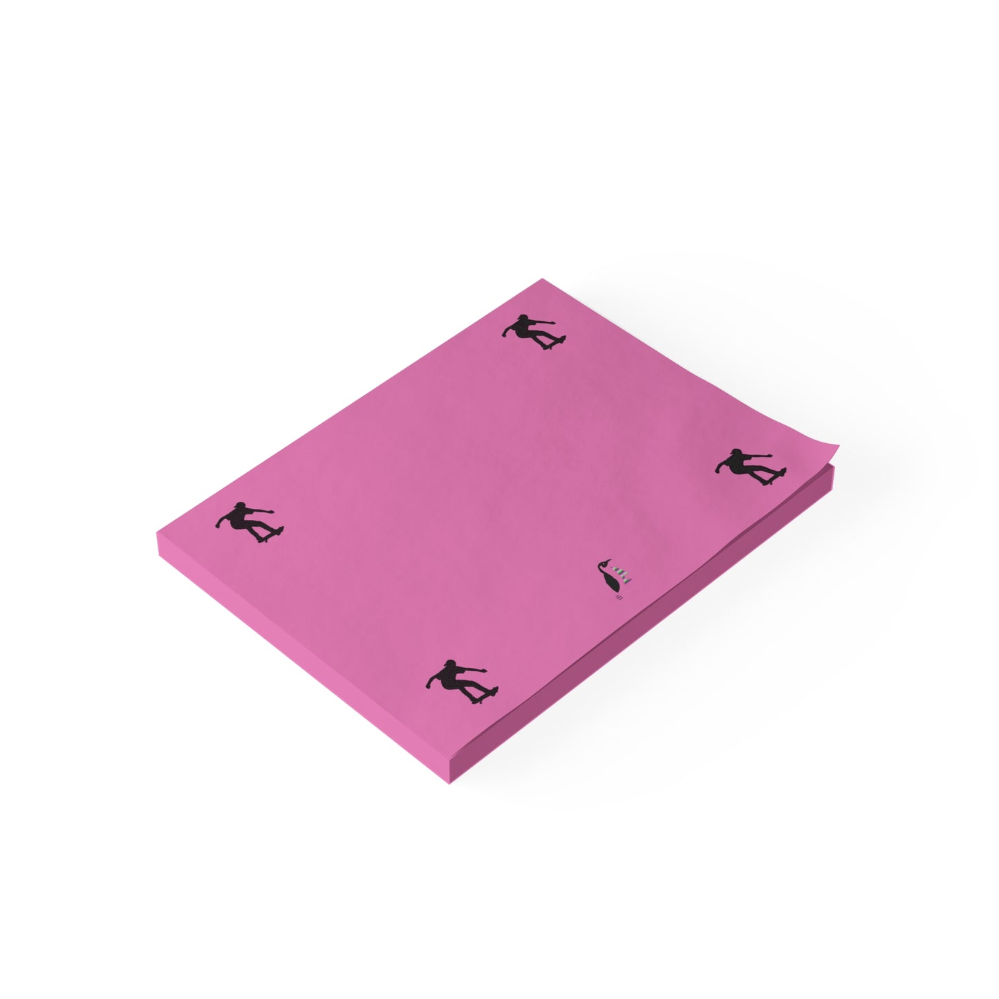 Post-it® Note Pads: Skateboarding Lite Pink