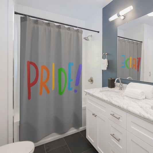 Shower Curtains: #1 LGBTQ Pride Grey