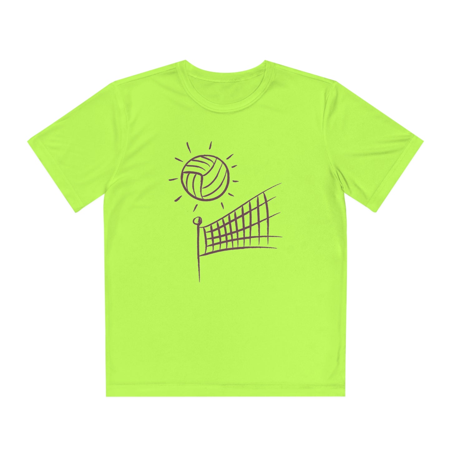 Youth Competitor Tee #1: Volleyball 