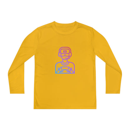 Youth Long Sleeve Competitor Tee: Gaming