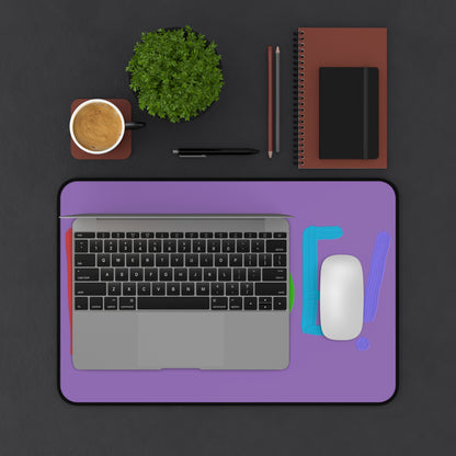 Desk Mat: LGBTQ Pride Lite Purple