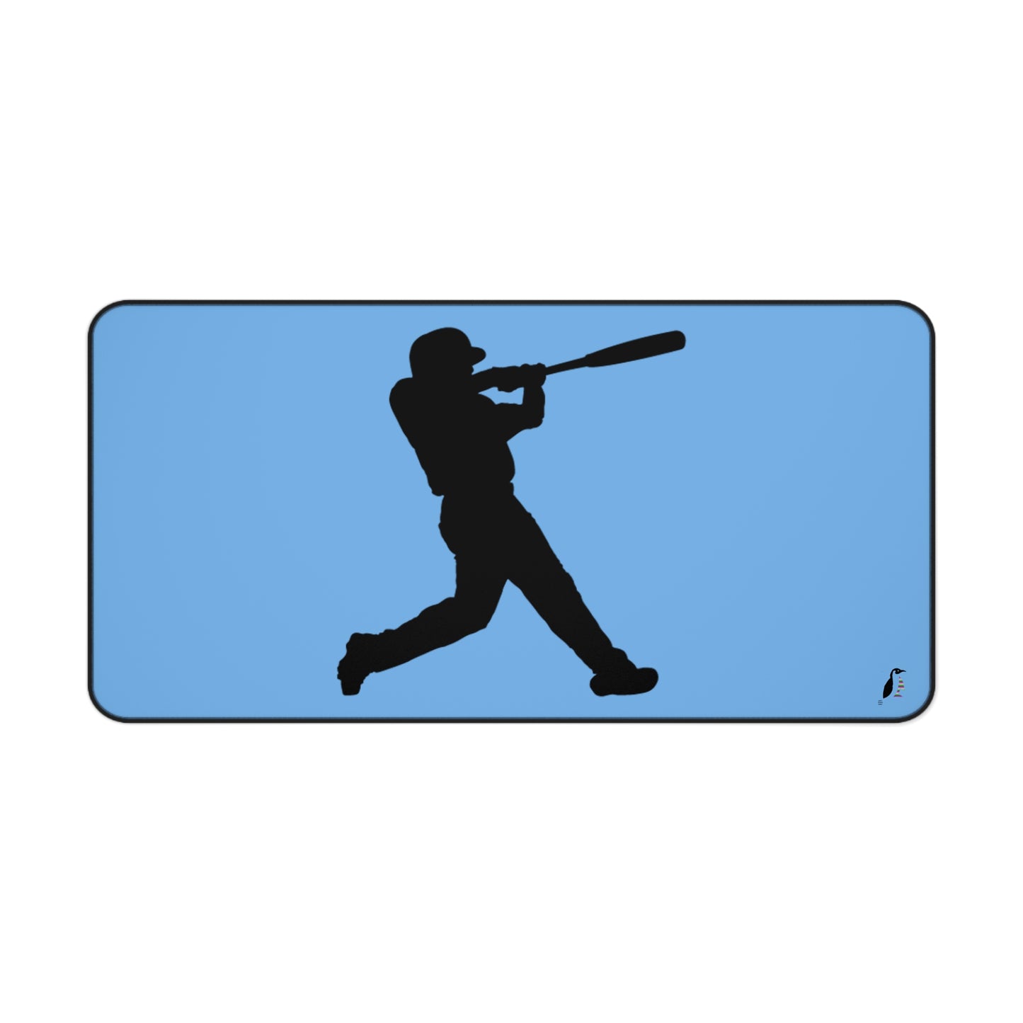 Desk Mat: Baseball Lite Blue