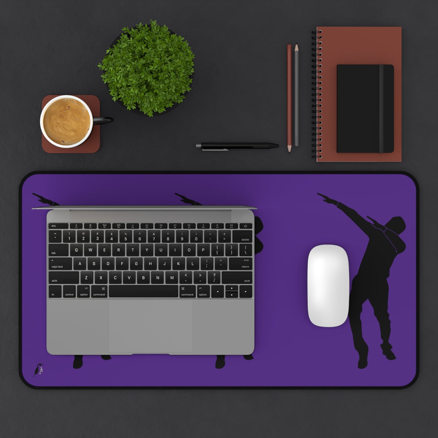 Desk Mat: Dance Purple