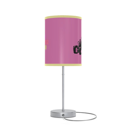 Lamp on a Stand, US|CA plug: Racing Lite Pink