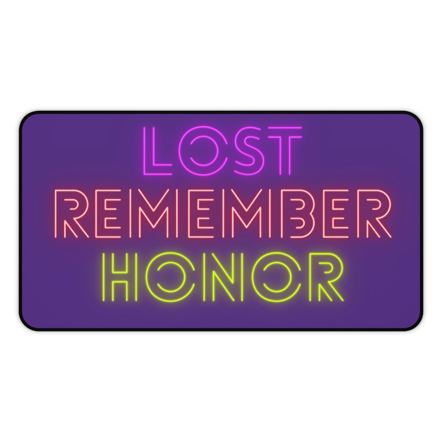 Desk Mat: Lost Remember Honor Purple