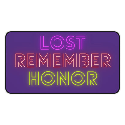 Desk Mat: Lost Remember Honor Purple