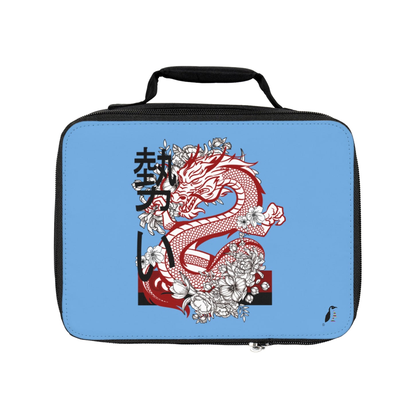 Lunch Bag: Dragons Lite Blue