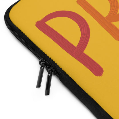 Laptop Sleeve: LGBTQ Pride Yellow