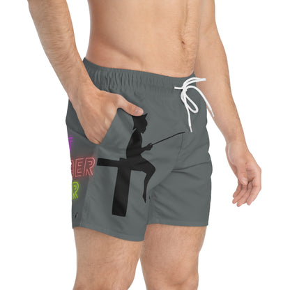 Swim Trunks: Fishing Dark Grey