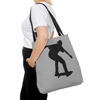 Tote Bag: Skateboarding Lite Grey