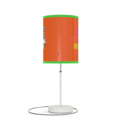 Lamp on a Stand, US|CA plug: Wolves Orange
