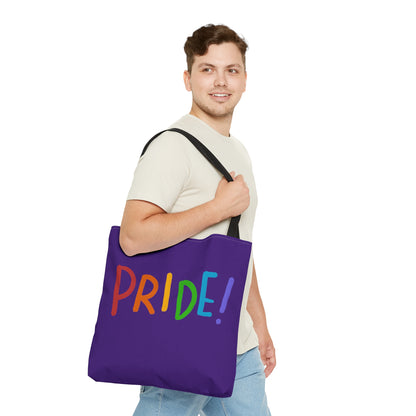 Tote Bag: LGBTQ Pride Purple