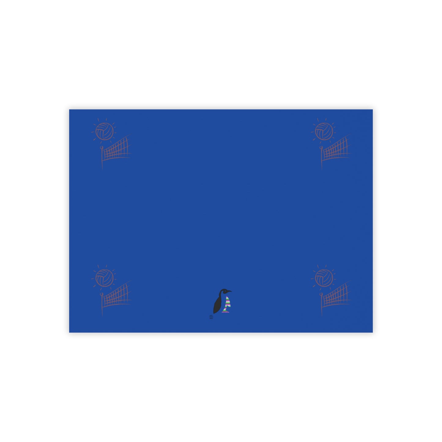 Post-it® Note Pads: Volleyball Dark Blue